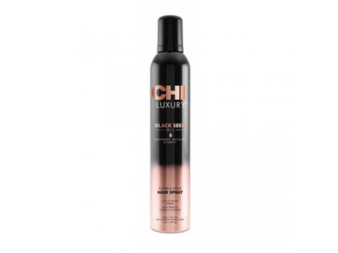 CHI LUXURY Black Seed Flexible Hold Hair Spray Lanksčios Fiksacijos Plaukų Lakas, 284 g